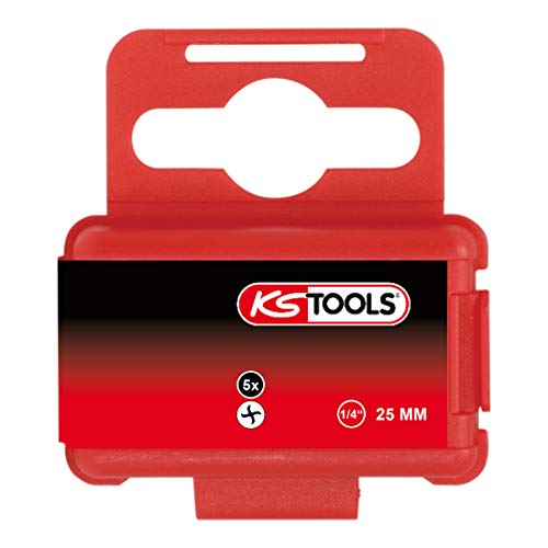 KS Tools 911.3638 1/4" CLASSIC Bit Torque, 25mm, 4mm, 5er Pack von KS Tools