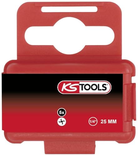 KS Tools 911.3640 1/4" CLASSIC Bit Torque, 25mm, 5mm, 5er Pack KS Tools 911.3640 1/4" CLASSIC Bit Torque, 25mm, 5mm, 5er Pack von KS Tools