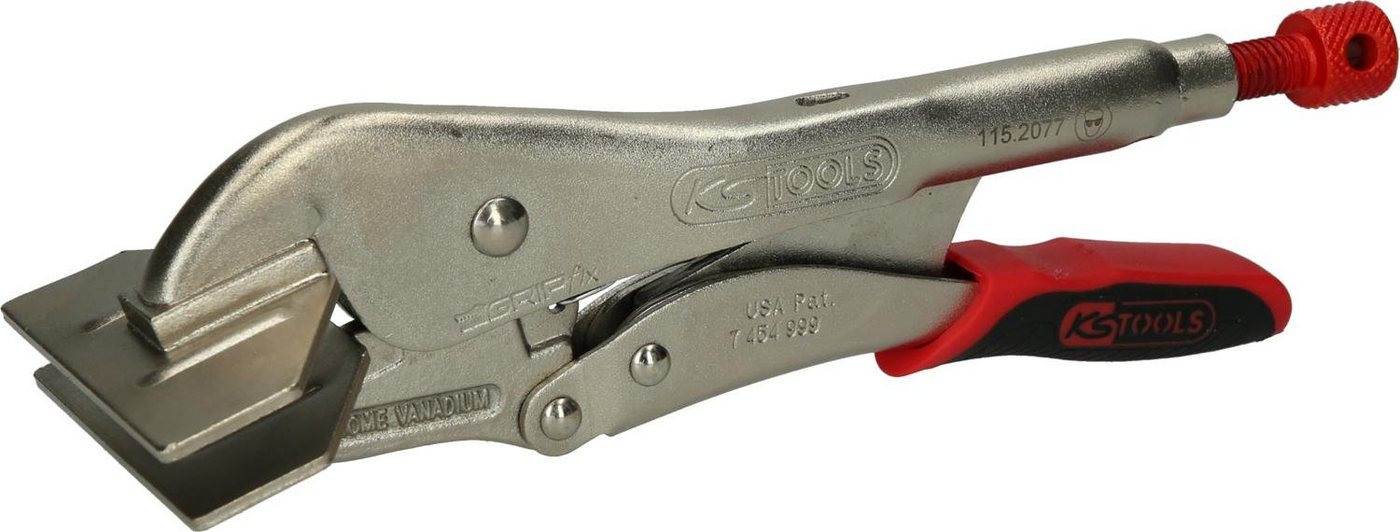 KS Tools Gripzange Breitmaul-Flachbacken-Gripzange mit Easy-Release, 250mm KS Tools Gripzange Breitmaul-Flachbacken-Gripzange mit Easy-Release, 250mm von KS Tools