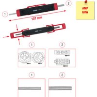 KS Tools Kabel-Entriegelungswerkzeug für Rundstecker und Rundsteckhülsen 1,5 / 3,5mm von KS Tools