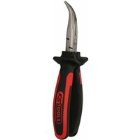 Zange mit halbrundem, abgewinkeltem Schnabel ks tools Zweikomponentengriff - 210 mm - 115.1019 von KSTOOLS