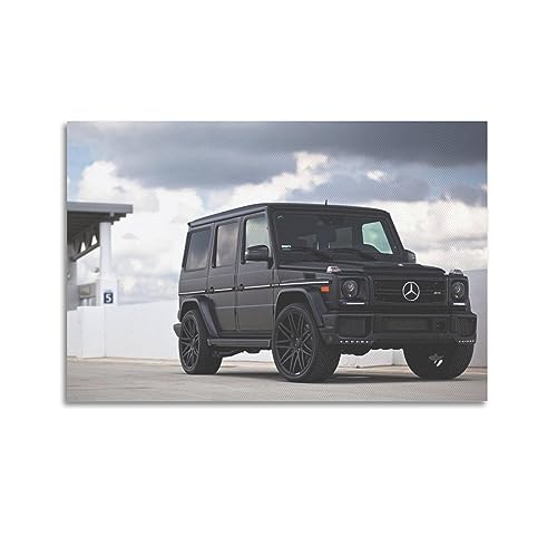 KTIN Luxuriöses Supercar-Poster G-Klasse AMG G63, Geländewagen, dekoratives Gemälde, Leinwand, Wandposter und Kunstdruck, modernes Familienschlafzimmer-Dekor-Poster, 30 x 45 cm von KTIN