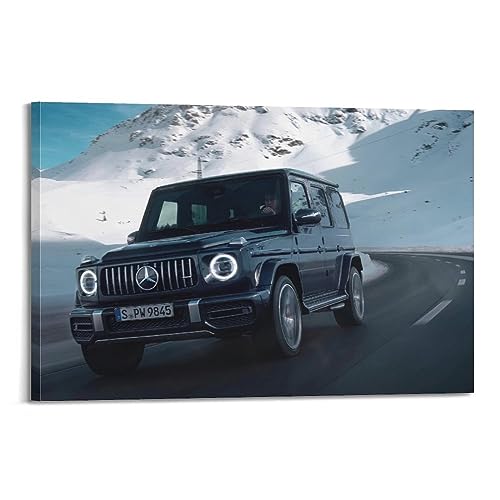 KTIN Luxuriöses Supercar-Poster G-Klasse AMG G63 Geländewagen, dekoratives Gemälde, Leinwand-Wandposter und Kunstdruck, modernes Familienschlafzimmer-Dekor-Poster, 60 x 90 cm von KTIN