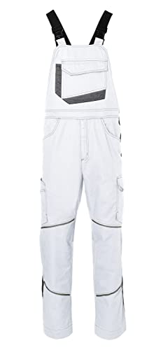 KÜBLER Workwear | KÜBLER ICONIQ cotton Arbeitslatzhose | weiß/anthrazit | Größe 42 KÜBLER Workwear | KÜBLER ICONIQ cotton Arbeitslatzhose | weiß/anthrazit | Größe 42 von KÜBLER Workwear