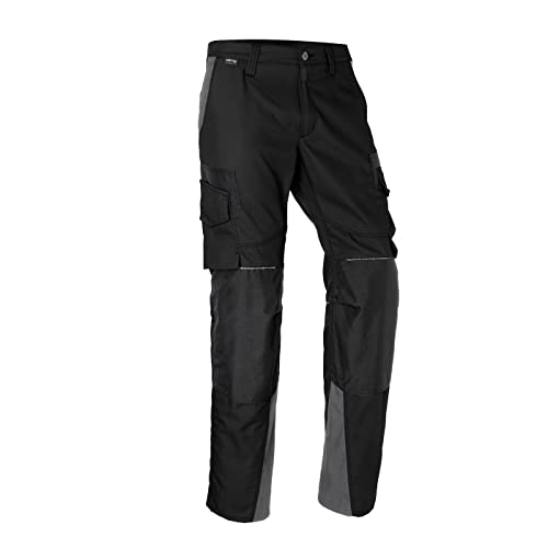 KÜBLER Workwear KÜBLER INNOVATIQ Arbeitshose schwarz, Größe 48, Herren-Arbeitshose aus Mischgewebe, Arbeitshose mit Knieschutztaschen nach EN 14404, leichte Arbeitshose KÜBLER Workwear KÜBLER INNOVATIQ Arbeitshose schwarz, Größe 48, Herren-Arbeitshose aus Mischgewebe, Arbeitshose mit Knieschutztaschen nach EN 14404, leichte Arbeitshose von KÜBLER Workwear