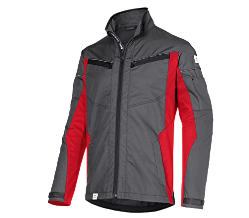 KÜBLER Workwear | KÜBLER INNOVATIQ Arbeitsjacke | anthrazit/mittelrot | Größe S KÜBLER Workwear | KÜBLER INNOVATIQ Arbeitsjacke | anthrazit/mittelrot | Größe S von KÜBLER Workwear