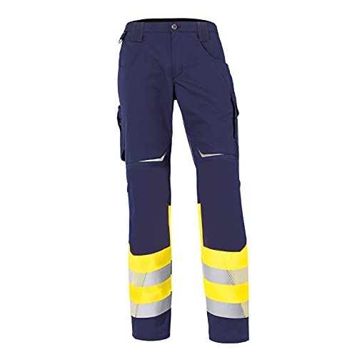KÜBLER Workwear | KÜBLER REFLECTIQ Arbeitshose Klasse 1 | warngelb/dunkelblau | Größe 106 KÜBLER Workwear | KÜBLER REFLECTIQ Arbeitshose Klasse 1 | warngelb/dunkelblau | Größe 106 von KÜBLER Workwear