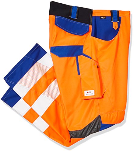 KÜBLER Workwear | KÜBLER REFLECTIQ Sommerhose PSA 2 | warnorange/kbl.blau | Größe 62 KÜBLER Workwear | KÜBLER REFLECTIQ Sommerhose PSA 2 | warnorange/kbl.blau | Größe 62 von KÜBLER Workwear