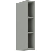 Hängeschrank Regal 15 cm Bianca Grey Rose - Grau Küchenzeile Küchenblock von KÜCHEN PREISBOMBE