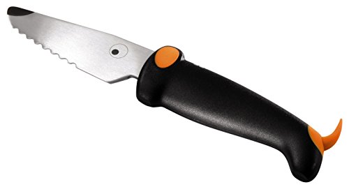 KUHN 22278 RIKON kinderkitchen Kindermesser Hund, Black, Edelstahl, Schwarz , von KUHN RIKON