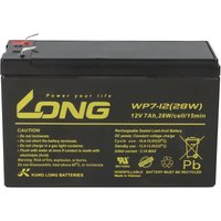 Kung Long vds WP7-12(28W)/F1 12V 7Ah Blei agm Akku von KUNGLONG