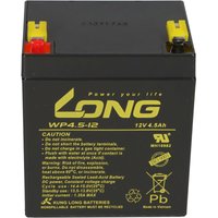 Akku für Panasonic LC-R124R5PD 12V 4,5Ah agm Batterie von KUNGLONG