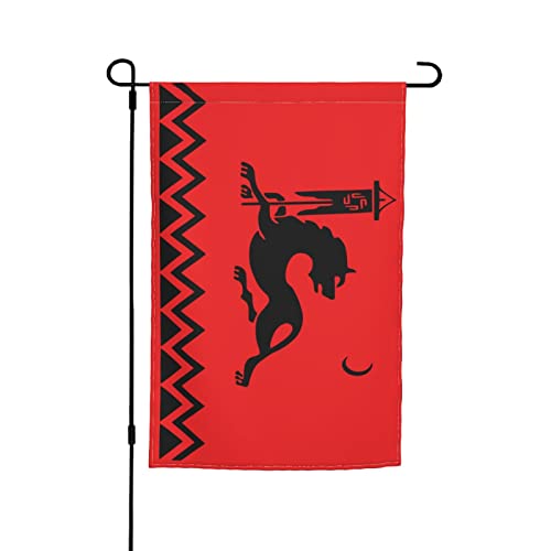 Avar-Flagge (ethnisch) Gartenflagge, 30,5 x 45,7 cm, doppelseitig, für den Außenbereich, vertikale Flagge, Hof, Rasen, Außendekoration von KWQDOZF