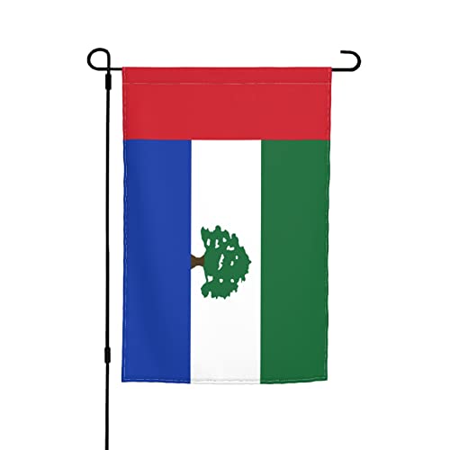 Flagge von Hadhramaut, Gartenflagge, 30,5 x 45,7 cm, doppelseitige Gartenflaggen für den Außenbereich, vertikale Flagge, Hof, Rasen, Außendekoration von KWQDOZF