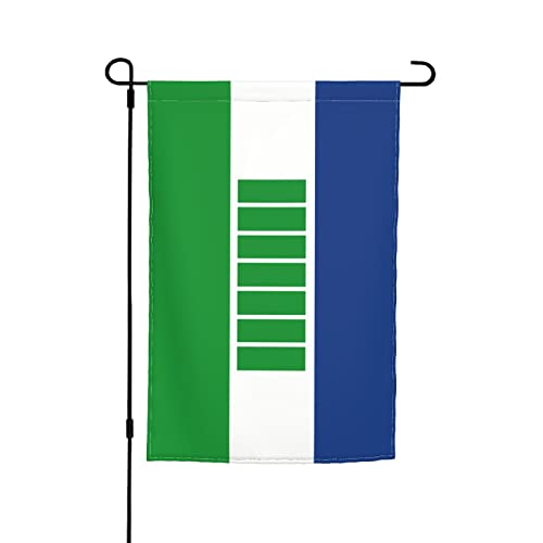 Flagge von Ovamboland, Gartenflagge, 30,5 x 45,7 cm, doppelseitige Gartenflaggen für den Außenbereich, vertikale Flagge, Hof, Rasen, Außendekoration von KWQDOZF