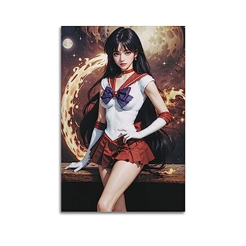 KYNA Anime Hot Girl Poster Cosmic Beauty Girl Poster Dekorative Malerei Leinwand Wandposter und Kunstbild Druck Moderne Familie Schlafzimmer Dekor Poster 50 x 75 cm von KYNA