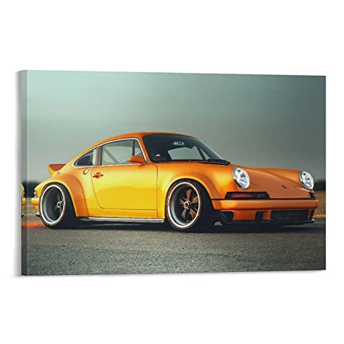 KYNA Vintage Supercar Poster für Porsche Singer 911 Sportrs Auto Poster Dekorative Malerei Leinwand Wandposter und Kunstbild Druck Moderne Familie Schlafzimmer Dekor Poster 30 x 45 cm von KYNA