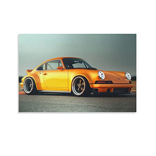 KYNA Vintage Supercar Poster für Porsche Singer 911 Sportrs Auto Poster Dekorative Malerei Leinwand Wandposter und Kunstbild Druck Moderne Familie Schlafzimmer Dekor Poster 60 x 90 cm von KYNA