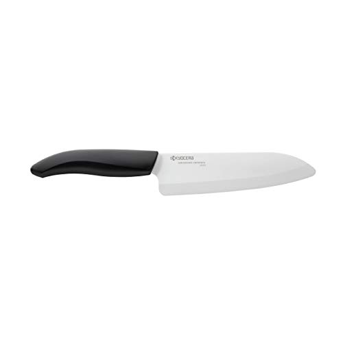 Kyocera GEN Keramik Santokumesser | Klinge 16 cm | ergonomisch geformter Griff | extrem scharfes Küchenmesser | Kochmesser Profi Messer | Fleischmesser Profi Messer von Kyocera