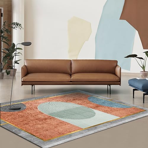 Kaaeaoa Moderner Teppich, waschbare Bunte Teppiche für Wohnzimmer, fusselfreier weicher Teppich für Schlafzimmer(Color:A,Size:200X300CM) von Kaaeaoa
