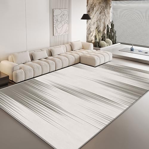Kaaeaoa Unregelmäßiger Flächenteppich, Moderne abstrakte minimalistische Teppiche, geeignet für Wohnzimmer, Schlafzimmer, Loungebereich, Heimdekoration, rutschfest, waschbar(Color:A,Size:200X300cm) von Kaaeaoa
