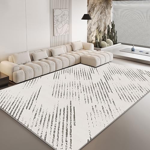 Kaaeaoa Unregelmäßiger Flächenteppich, Moderne abstrakte minimalistische Teppiche, geeignet für Wohnzimmer, Schlafzimmer, Loungebereich, Heimdekoration, rutschfest, waschbar(Color:D,Size:200X300cm) von Kaaeaoa