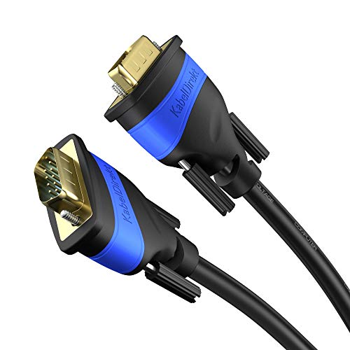 KabelDirekt – 2 m – VGA-Kabel 2 m – 4K HDMI-Kabel von KabelDirekt