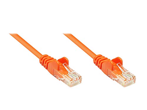 Kabelmeister® Patchkabel, Cat. 5e, U/UTP, orange, 1m von Kabelmeister