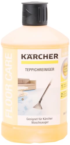 Kärcher Teppichreiniger RM 519, geeignet für die Reinigung von Teppichböden, Polstern, Autositzen etc., 1l Konzentrat ergeben verdünnt 40l Reinigungsmittel von Kärcher