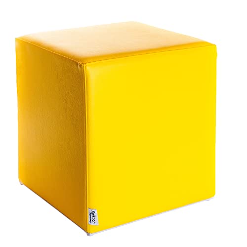 Kaikoon Sitzwürfel Sitzhocker Hocker Würfel Cubes Messe 43 cm x 43 cm x 51 cm Gelb Neu von Kaikoon