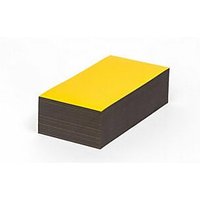 706374 Magnet-Lagerschilder gelb HxB 100 x - Kaiserkraft von Kaiserkraft