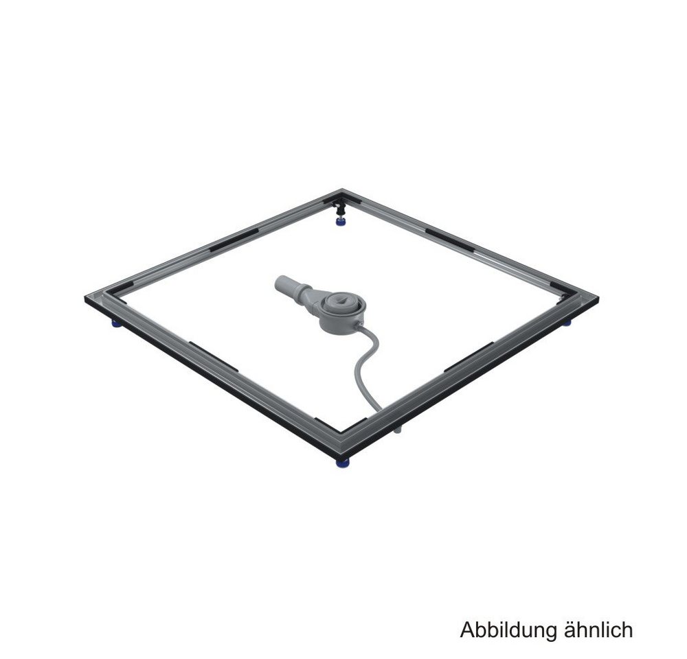 Kaldewei Duschwanne Kaldewei Einbau-System-Rahmen ESR bodeneben 100x100cm, 640000190000 von Kaldewei