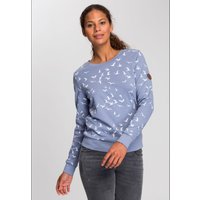 KangaROOS Sweatshirt, mit modischem Minimal-Allover-Print von Kangaroos