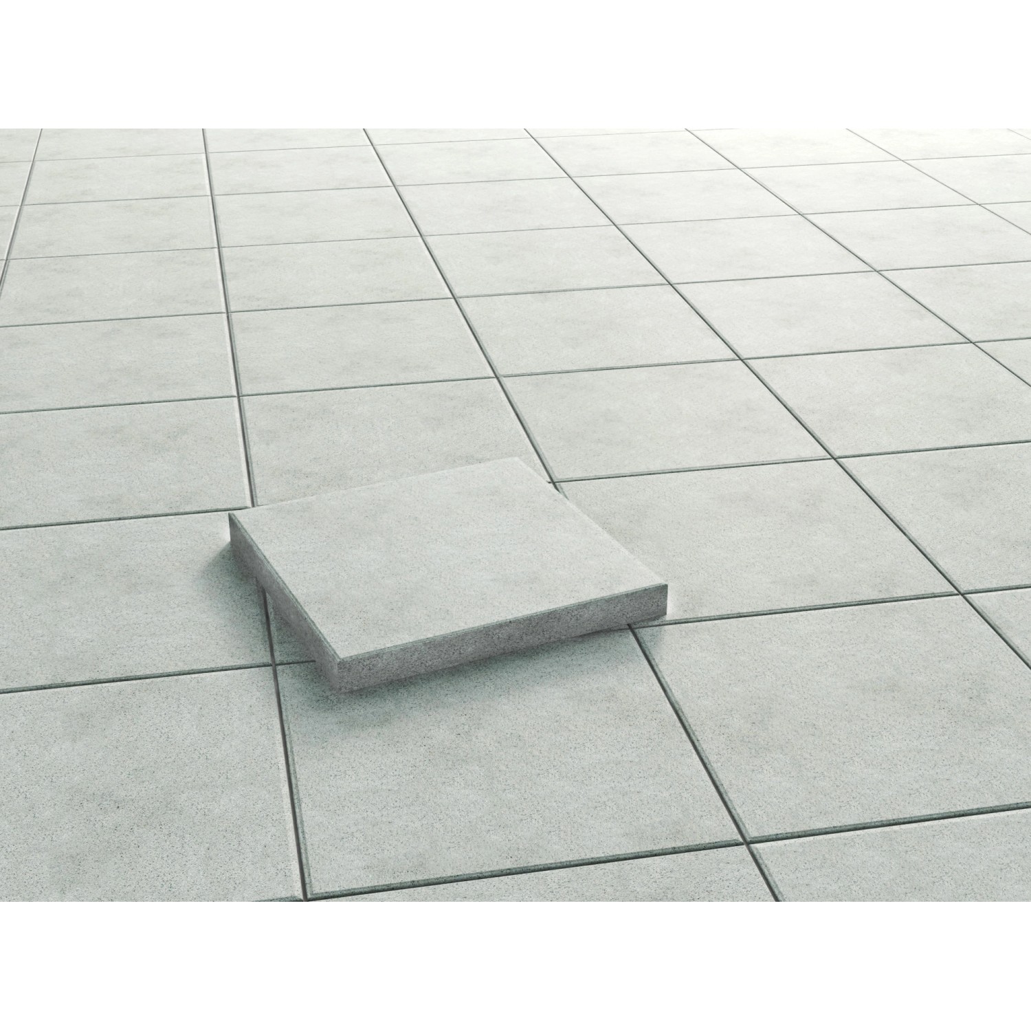 Terrassenplatte Beton Rom Grau-Schwarz wassergestrahlt 40 cm x 40 cm x 5 cm Terrassenplatte Beton Rom Grau-Schwarz wassergestrahlt 40 cm x 40 cm x 5 cm von Kann