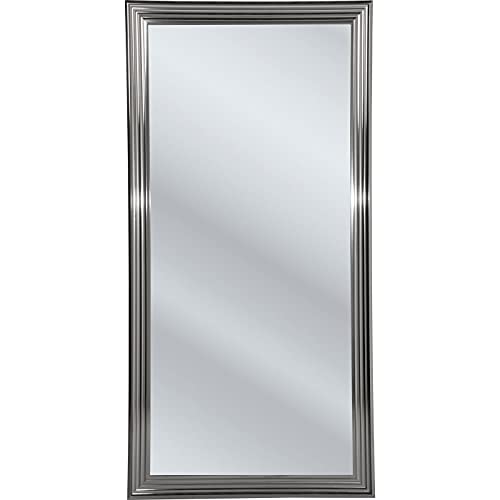 Kare Design Spiegel Frame Eve, Silber, Wandspiegel, Standspiegel, Glas verspiegelt, 180x90x4 cm (H/B/T) von Kare