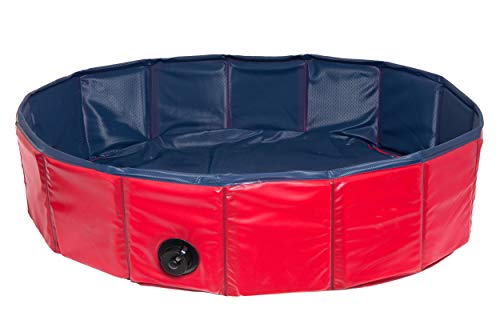 Karlie Doggy Pool ø: 120 cm blau-rot von Karlie