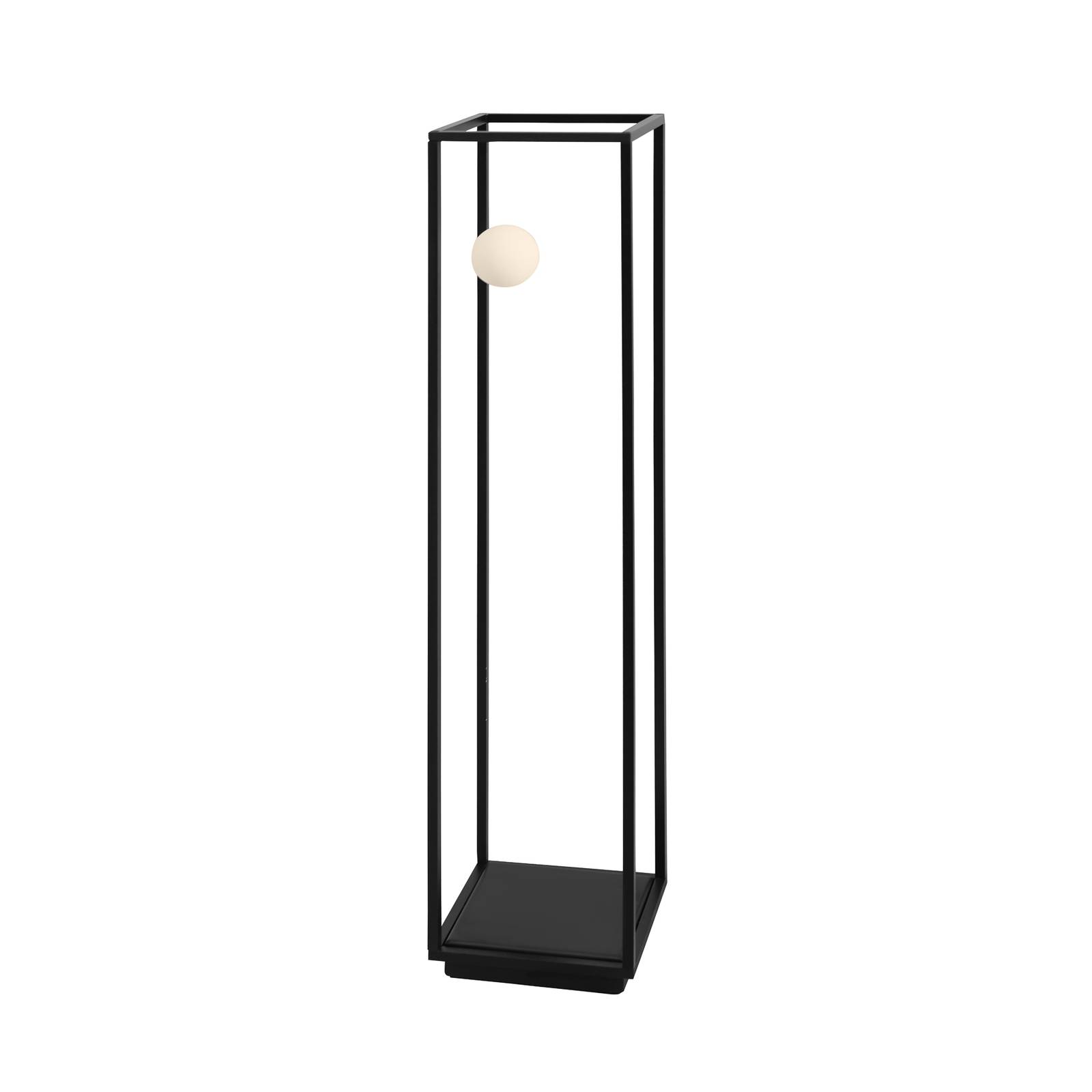 Karman Abachina LED-Stehlampe 1-Fl. 103cm schwarz von Karman