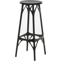 Kartell - A.I. Barhocker, H 65 cm, schwarz von Kartell