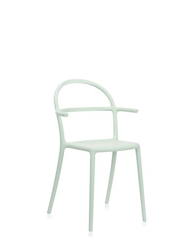 Kartell Generic C Armlehnstuhl, Plastik, Grün, 52 x 83.5 x 51 cm von Kartell