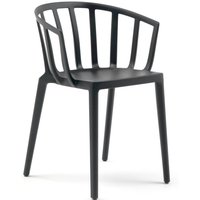 Kartell - Venice Stuhl, schwarz matt von Kartell