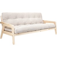 KARUP Design - Grab Sofa, Kiefer natur / Cord Ivory (510) von Karup