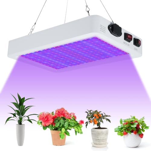 Kavolet 312 LEDs Pflanzenlampe LED Wachstumslicht für Zimmerpflanzen Vollspektrum LED Grow Light wasserdichte Pflanzenleuchte Hängend für Setzlinge, Blumen, Gewächshäuser, Innengärtnerei von Kavolet