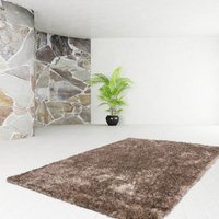 Kayoom Hochflor-Teppich "Diamond 700", rechteckig, weiche Microfaser, Langflor, Shaggy, Melange, Wohnzimmer von Kayoom