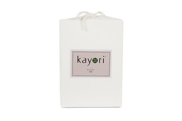 Kayori Kyoto - Spannbettlaken für Splittopper Matratze - Premium Jersey von Kayori