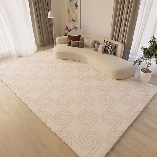 KeTXCZOAG Moderner, maschinenwaschbarer Teppich, rutschfeste, weiche Teppichunterlage für das Schlafzimmer(Color:B,Size:80X120cm) von KeTXCZOAG