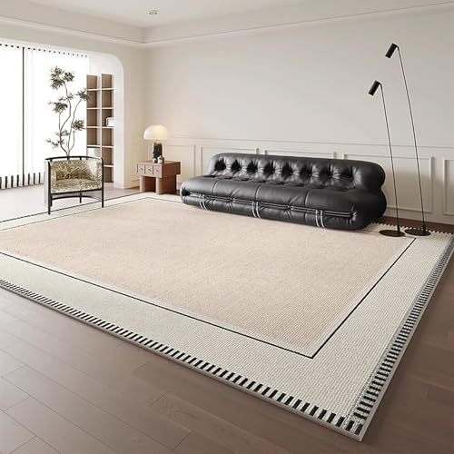 KeTXCZOAG Teppiche für Wohnzimmer, maschinenwaschbarer Teppich, moderner Innenteppich, ultraweiche Teppiche für Schlafzimmer und Esszimmer(Color:A,Size:240x400cm) von KeTXCZOAG