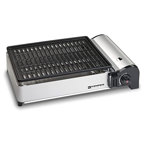 Kemper 104997 Smart BBQ tragbarer Gasgrill von JAVAPEN