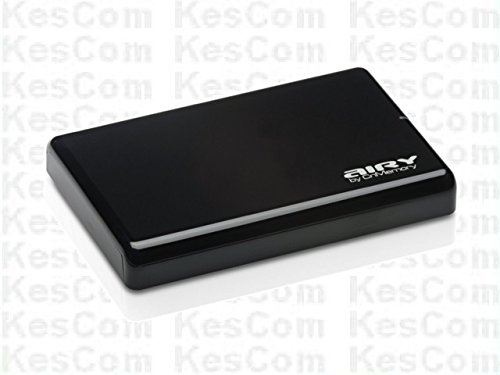 KesCom CnMemory 6,35cm 2,5" airy USB 3.0 HDD SATA Festplatten Gehäuse mit Kabel Bulk von KesCom