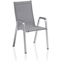 Kettler Cirrus Silver-Line Stapelsessel Aluminium/Outdoorgewebe von Kettler