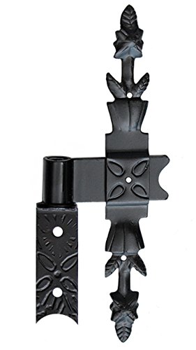 Kreuzbänder Mittelband Fensterband Türband 320 mit Kloben Schwarz Schmiedeeisen von KeyMet